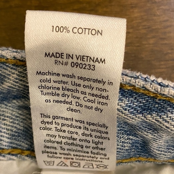 Pacsun Sz 25 (3) '90s Boyfriend Jeans High Rise Straight Leg Women’s Distressed - Picture 8 of 12